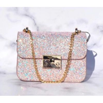 Premium Chunky Glitter leather Bags