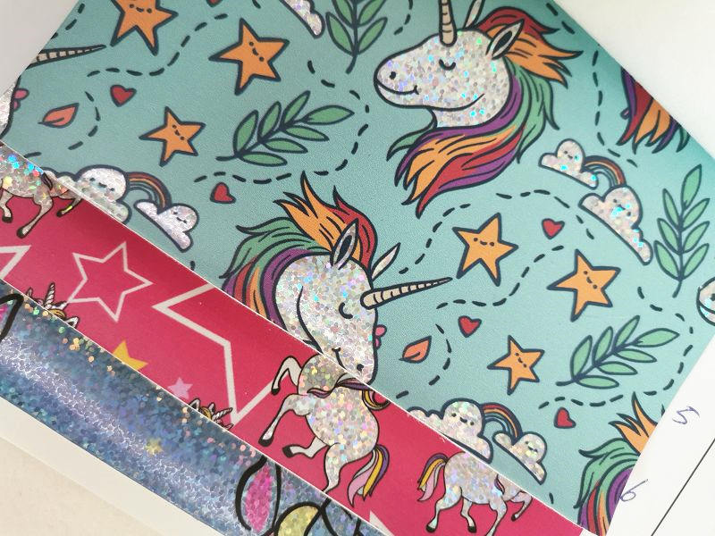 unicorns rainbow faux leather fabric sheets (6).jpg