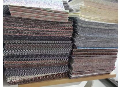 Factory Stock Sheets And Mini Roll Glitter Leather Fabric