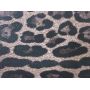 Printed Leopard Synthetic Leather Fabric