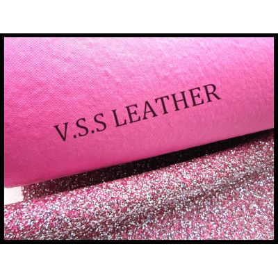 Premium Rhinestone Leather Pink color