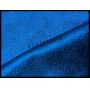Blue Metallic Synthetic Leather Fabric