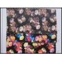 Flower Printed Leather Fabric