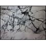 Smooth Marble Design Leather Fabric