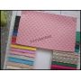 Criss Cross Colorful Synthetic Leather Fabric