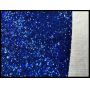 Blue Color Chunky Glitter Fabric 