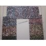 Change Color Chunky Glitter leather Fabric