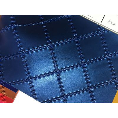 Imitation embroidered Leather Fabric