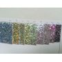 Colorful Chunky Glitter Leather