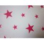 Star Print Faux Leather