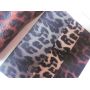 Leopard Faux Leather Fabric