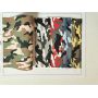 Camouflage PVC Leather Fabric