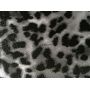 Cheetah Texture PVC Leather Fabric