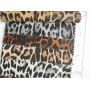 Cheetah PVC Leather Fabric