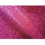 Hot Pink Chunky Glitter Leather Fabric