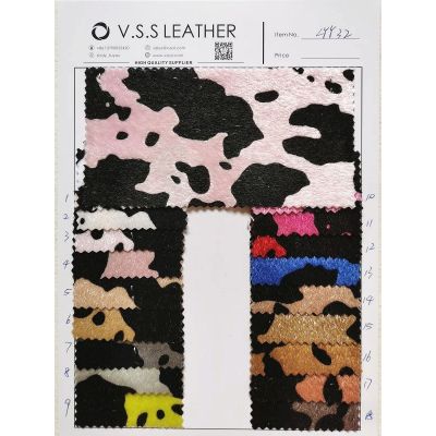 Cow Vinyl Fabric For Crafts,DIY Projects