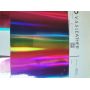 Rainbow Color Mirror Smooth Leather