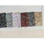 Factory Supply Chunky Glitter Leather Fabric