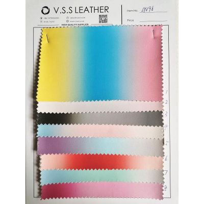 Bright Colors PVC Leather Fabric
