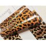 Mirror Leopard Leather Fabric 