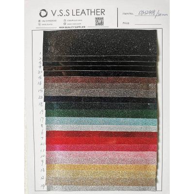 Glitter leather for bows,Glitter leatherette for DIY,glitter fabric,glitter vinyl,glitter vinyl fabric