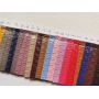 Stock Braid Leather Fabric Sell By Yards