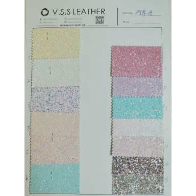 Stunning Chunky Glitter Leather Sheets