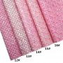 Mermaid Scales Pattern Chunky Glitter Leather