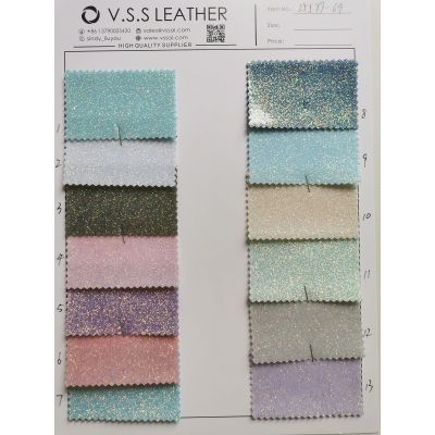 Glitter leather for bows,Glitter leather for hair bows