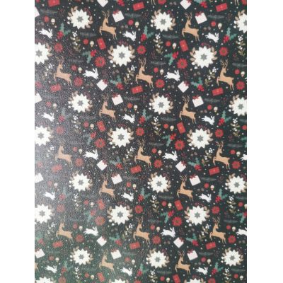 Christmas fabric,Christmas leather,PVC leather,Synthetic leather,faux leather