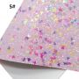 White Color Mouse Heads Sequin Glitter Sheets