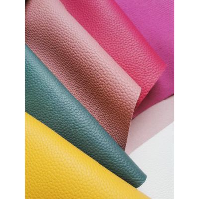 High quality factory supply litchi leather fabric sheets