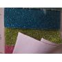 Wholesale high quality glitter leather fabric