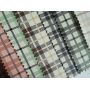 Plaid Pattern Faux Leather Vinyl