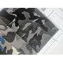 Camouflage Pattern Synthetic Leather Fabric