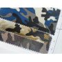 Camouflage Pattern Synthetic Leather Fabric