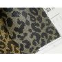 Unique Leopard Pattern Faux Leather Fabric