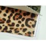 Unique Leopard Pattern Faux Leather Fabric