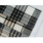 Stock Soft Plaid Pattern Leather Fabric