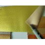 Metallic Color Litchi Leather Fabric In Stock