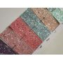 Felt Backed Confetti Crush Chunky Glitter Leather  