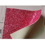 Brilliant Color Felt Backed Glitter Leather Fabric