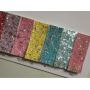 Neon Colors Felt Backing Rhinestone Chunky Glitter