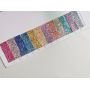 Multiple Colors Stock Confetti Chunky Glitter Leather