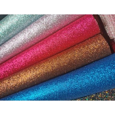 Glitter leather fabric,Glitter leather for bows,Glitter leather for hair bows,glitter vinyl fabric