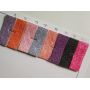 Vivid Colors Mesh Glitter Leather Fabric