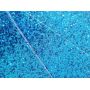 Ultra Chunky Felt Backed Blue Chunky Glitter Leather