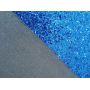 Ultra Chunky Felt Backed Blue Chunky Glitter Leather