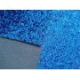 Ultra Chunky Felt Backed Blue Chunky Glitter Leather