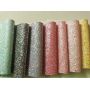 Felt Backing Chunky Glitter Leather Fabric Sheets